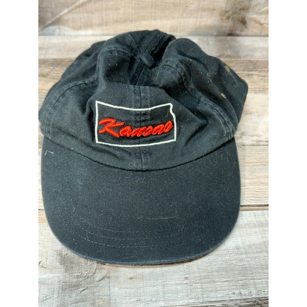 Falcon Headwear‎ Kansas Hat Gray Adjustable Strap "Sunflower State"